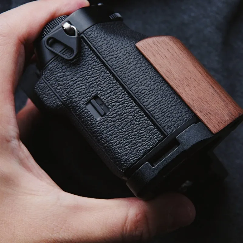 XT5ハンドグリップ木製富士x T5富士フイルムXT5用クイックリリースlプレート