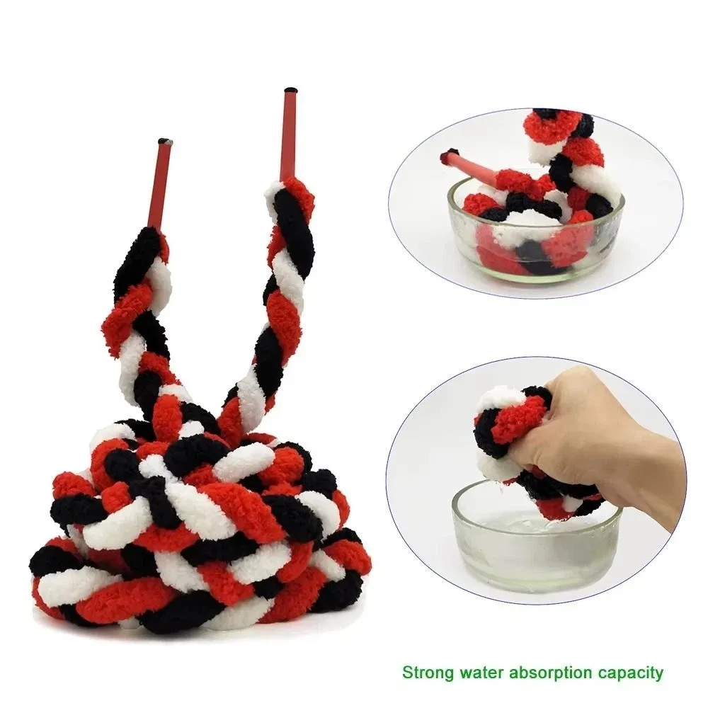 

Впитывающая воду веревка длиной 2 метра из микрофибры для сушки лобового стекла и очистки виниловой пленки