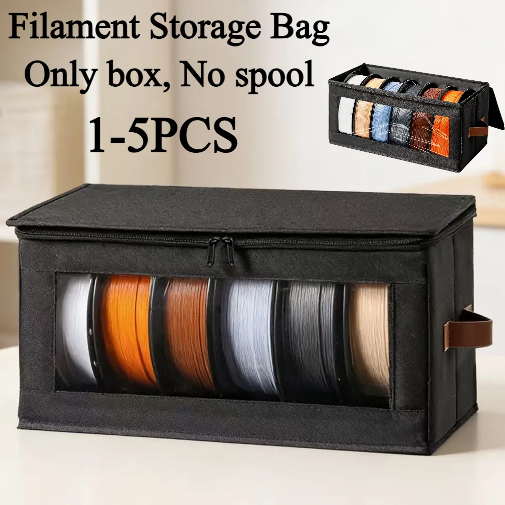 3D Printer Filament Storage Containers Filament Storage Bag Cabinet 3D Printing Accessories Holder Rack for Home Studio Workshop