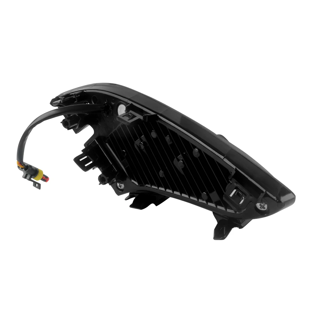 LED Fog Lamp Complete Kit For Mazda 2 2023 2024 Car Bumper Fog Light Cover Grille Wiring Harness Relay Control Switch Full Set