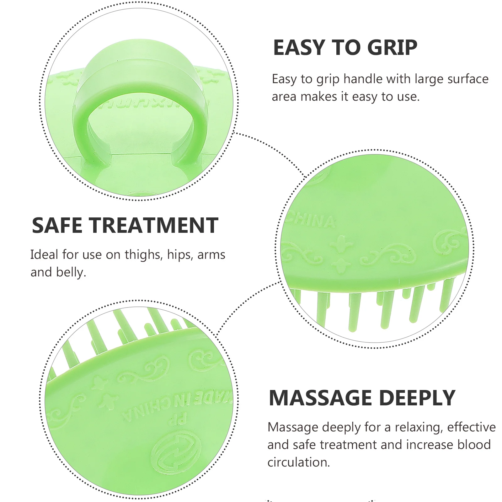 

Body Massage Brush Silicone Brush Mini Massager Brush Slimming Massage Brush