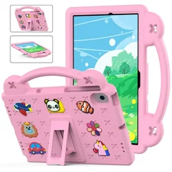 삼성 갤럭시 탭 S11 S10 S9 A9 플러스 A8 10.5 SM-X200 X205 X207 S6 라이트 10.4 P610 P615 A7 8.7 커버용 어린이 EVA 곰 스탠드 케이스