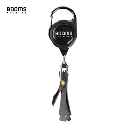 Booms Fishing FFC2 Fishing Scissors Tackle Line Cutter Accessories Quick Knot Tool Clipper Hook Eye Cleaner Fly Tying Retractor