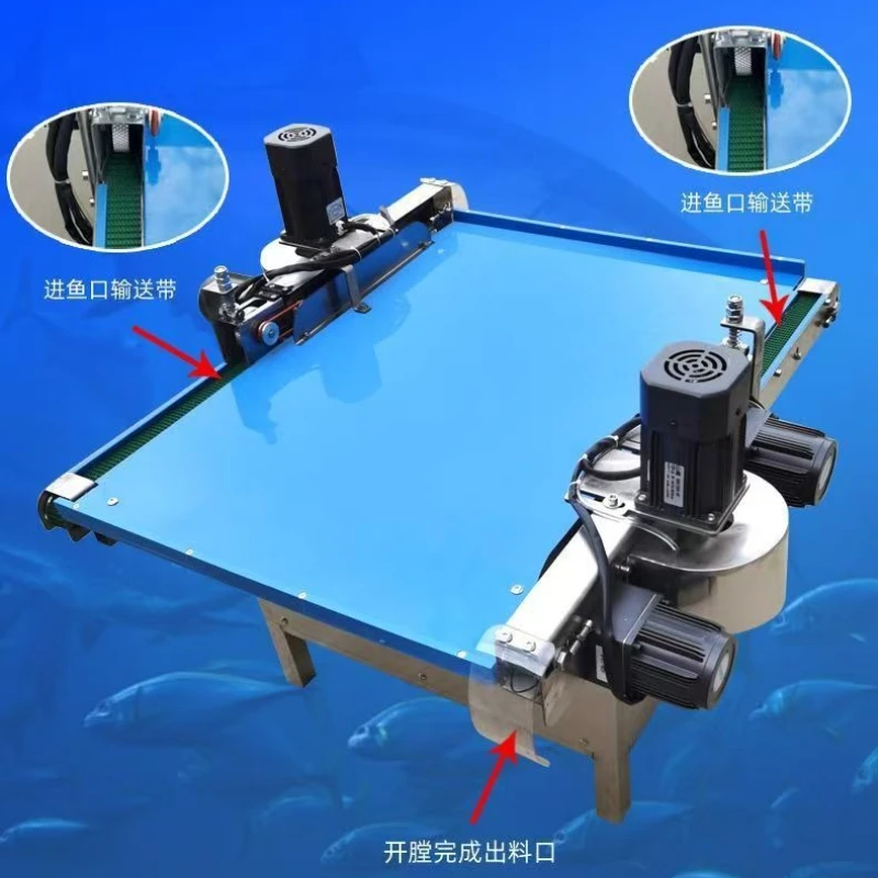 Automatic fish killing machine, commercial electric small fish cutter