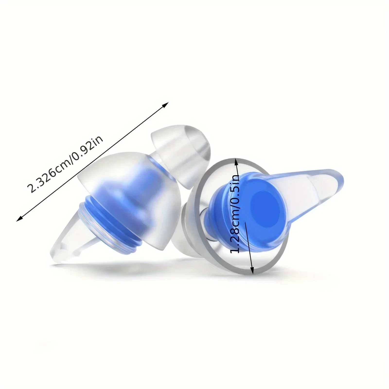 Silicone High Fidelity Concert Ear Plugs for Noise Cancelling Reusable Musicians Motorcycles Sleeping Work, Study, Swim