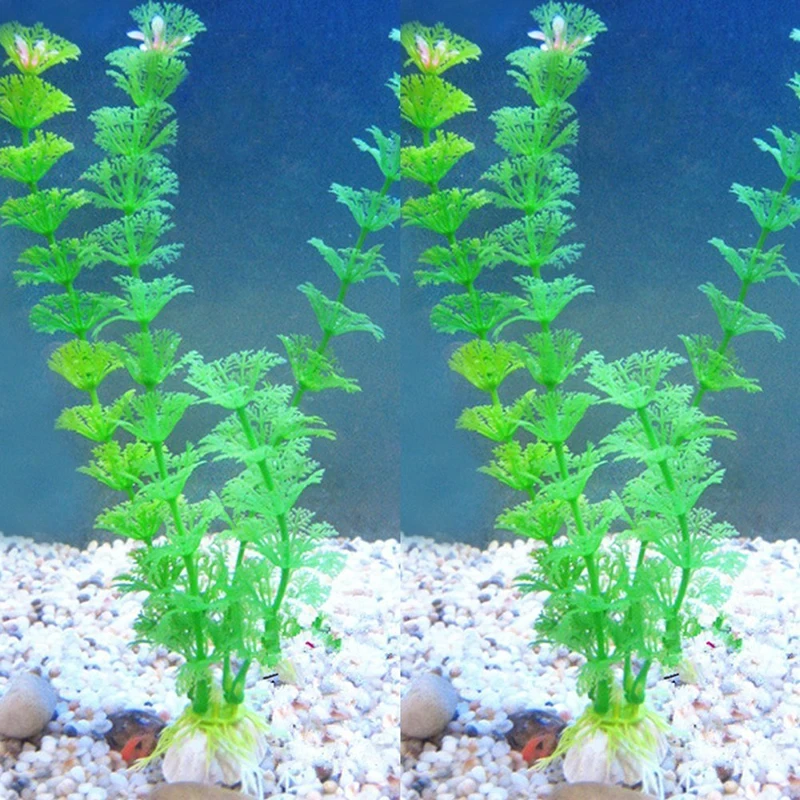 Simulation Aquarium Pflanzen Pflanzen Künstliche Dekorationen Unkraut Wasser Gras Aquarium Aquarium Ornament Aquarium Zubehör