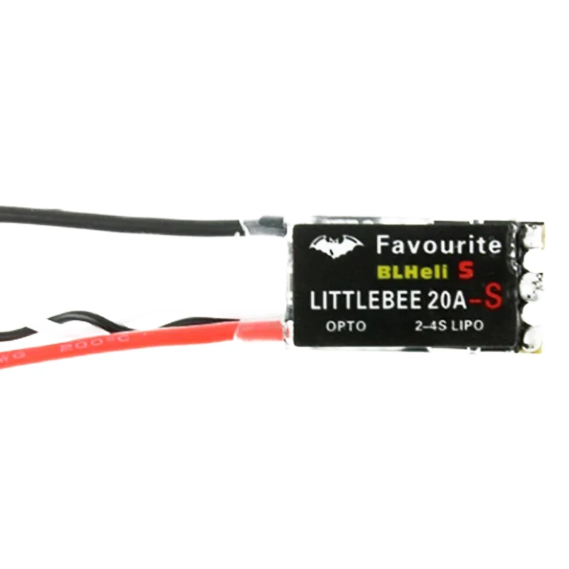 FVT LITTLEBEE Little bee BLHeli-s SPRING 20A/30A Brushless ESC 2-6S Supports DSHOT Oneshot42 OneShot125 for RC FPV Racing Drone