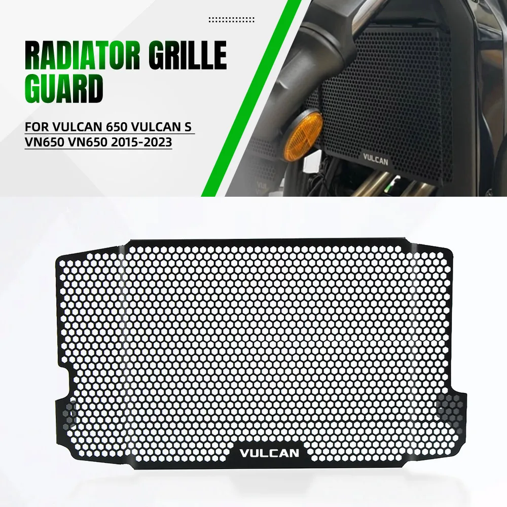 

VULCAN 650S Radiator Grille Guard Oil Cooler Cooling Cover Protector For Kawasaki VULCAN 650 VULCAN S VN650 VN650 2015-2023