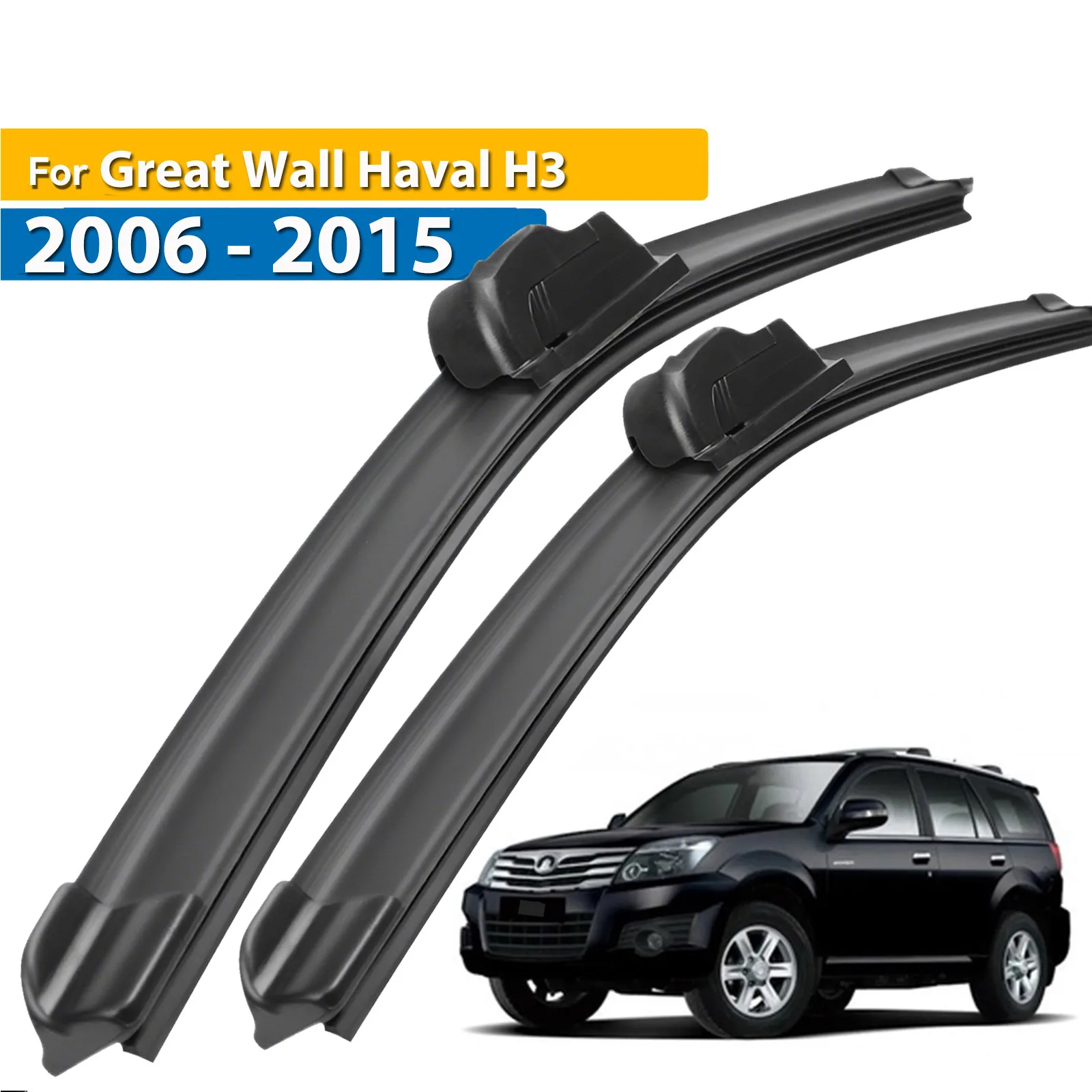

Erick's Wiper LHD Front Wiper Blades For Great Wall Haval Hover H3 2006 - 2015 Windshield Windscreen Window Rain Brushes 20"+22"