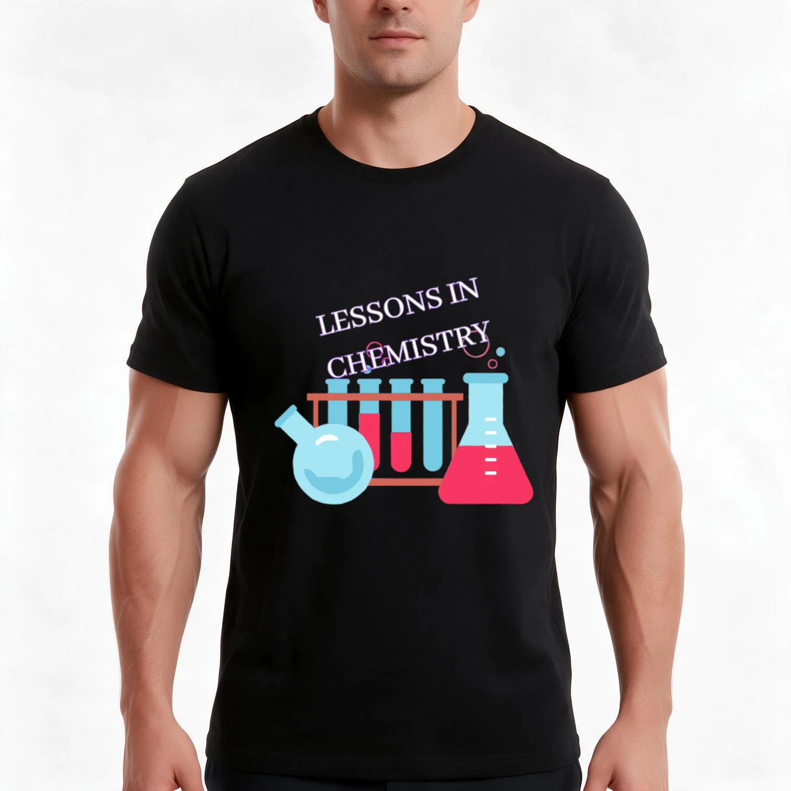 Lessons In Chemistry T-Shirt Summer Casual Cotton Tee Oversized Streetwear Tops Vintage Graphic Print Loose Fit Short Sleeve