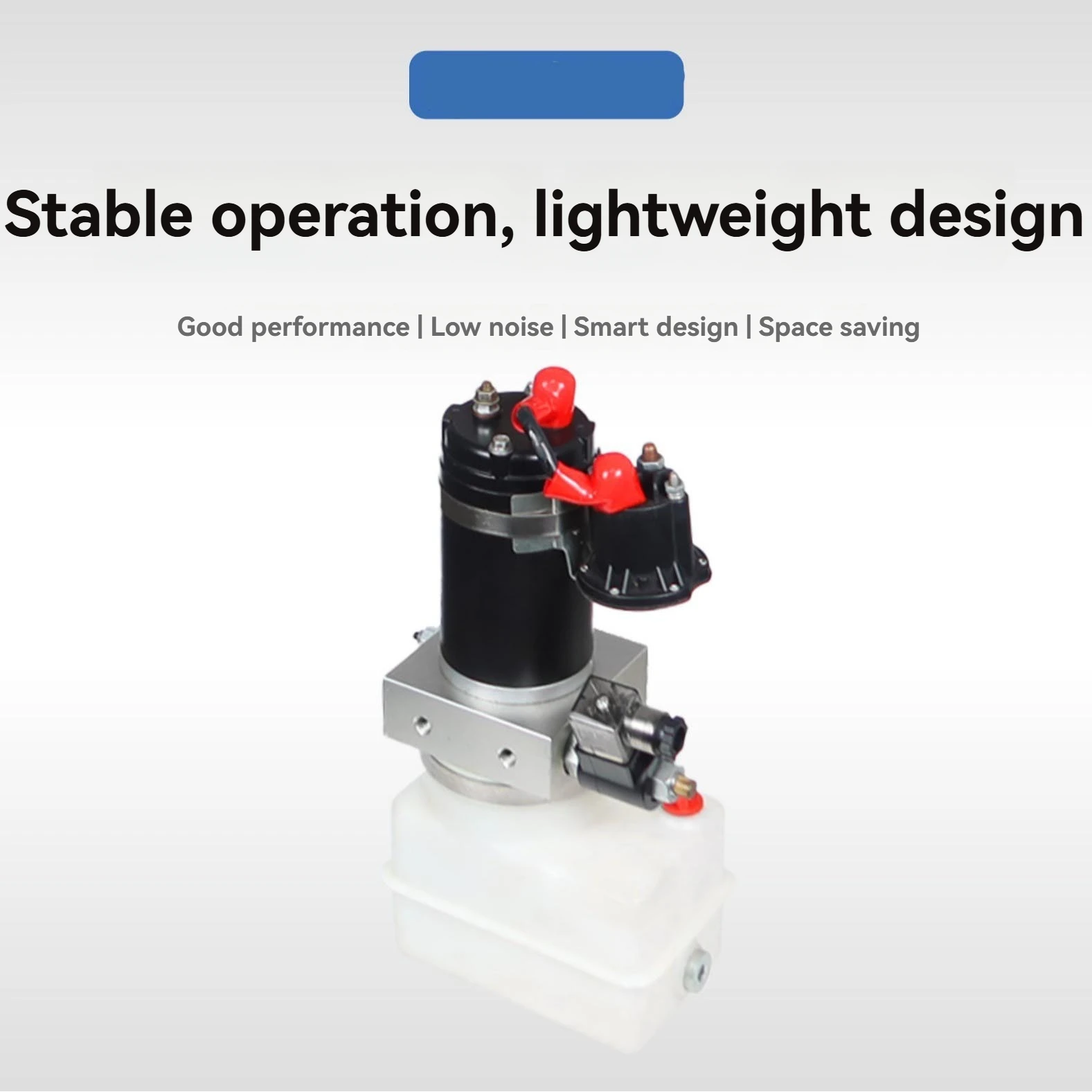 Vertical 24V Hydraulic Power Unit Assembly Stainless Steel 0.75Cc Hydraulic Oil For Trailer Pump