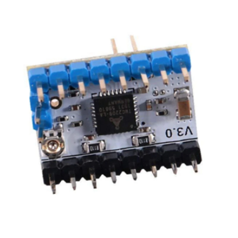 5Pcs TMC2209 V3.0 Stepper Motor Driver Stepping Rod Silent Driver 256 Microstep Current 2.8A Peak VS TMC2208