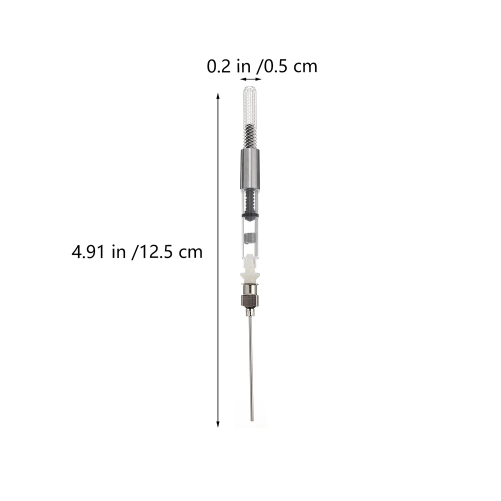 Plastic Fountain Pen Seringa Dispositivo, Meias Ink Absorber, Artigos de papelaria, Estudante escolar, 6 pcs