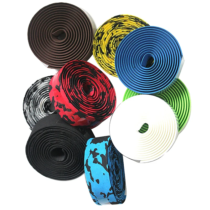 2PCS EVA Bicycle Handlebar Tape Cycling Mountain Bike Handle Belt Reflective Wrap Road Bike Belt With Bar Plugs view 6