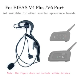 EJEAS-auriculares para árbitro, walkie-talkie, auriculares colgantes, V6 PRO + V4C Plus