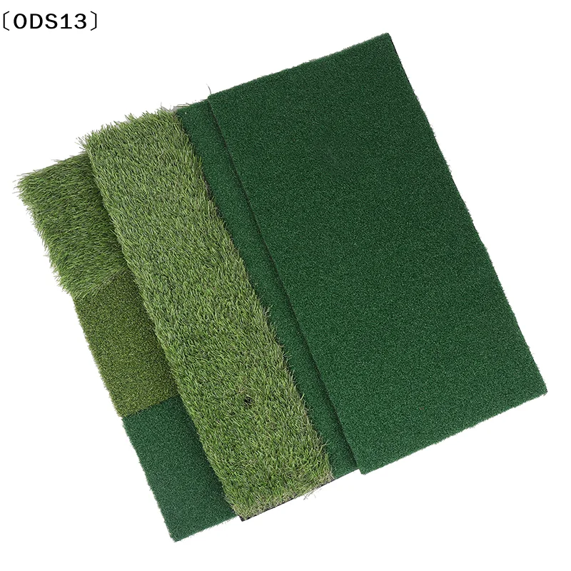 30*60 سنتيمتر جولف ضرب حصيرة داخلي في الهواء الطلق ممارسة صغيرة دائم PP العشب وسادة العشب الاصطناعي الفناء الخلفي ممارسة الغولف التدريب الإيدز