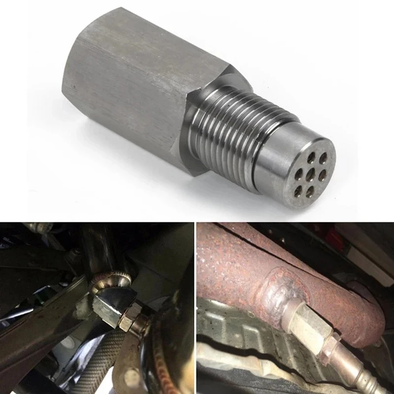 High Quality Mini Catalytic Converter With Built-in M18X1.5 Catalytic Converter 304 Stainless Steel 6*2.5*2.5cm O2 Sensor