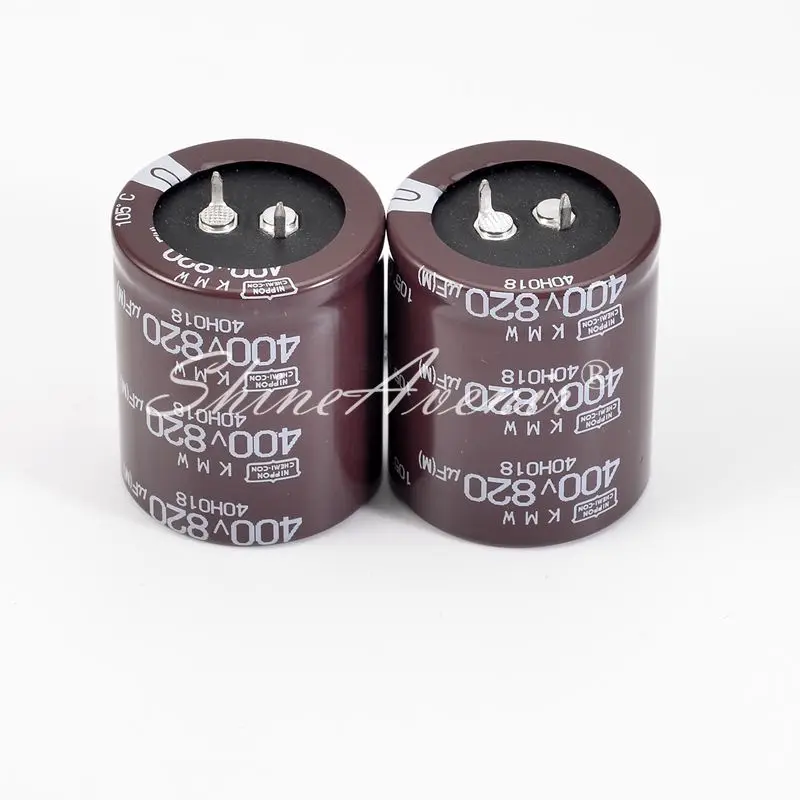 

5PCS 400V820UF KMW 35*40 105℃ Aluminum Electrolytic Capacitors PL 35*65 High frequency long life New Original