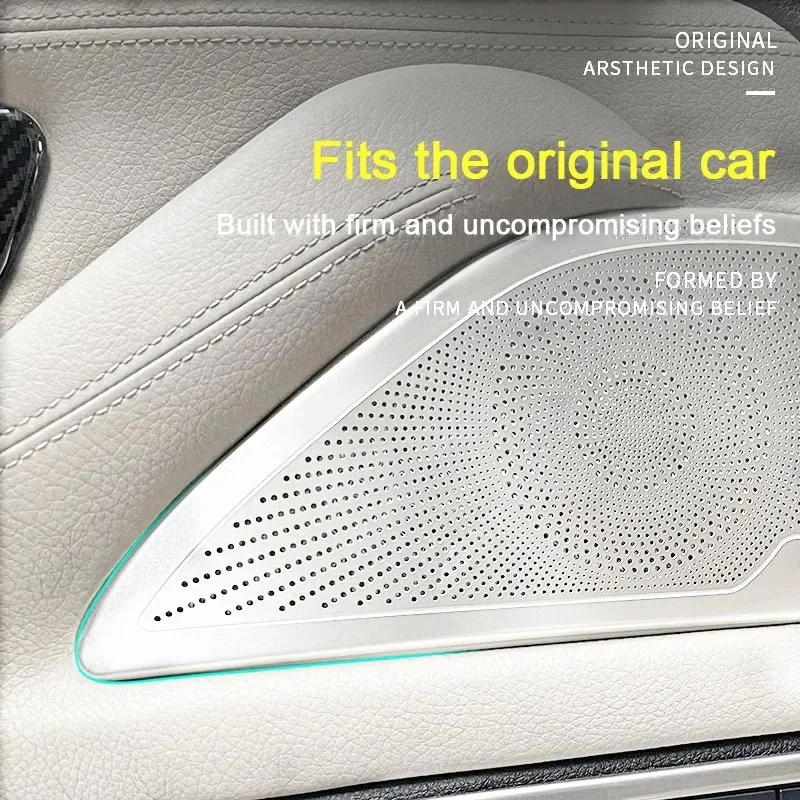 

Car Dashboard Speaker Cover Trim Dashboard Air Outlet Vent Cover Trim Frame Sticker For BMW 5 Series F10 F11 2023 2022 2021