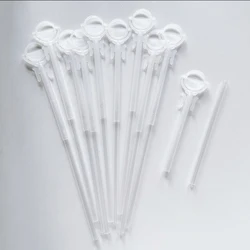 10/20pcs Clear PVC Balloons Holder Sticks Wedding Foil Balloons Rods Column Stand For Birthday Party Balloon Accessories