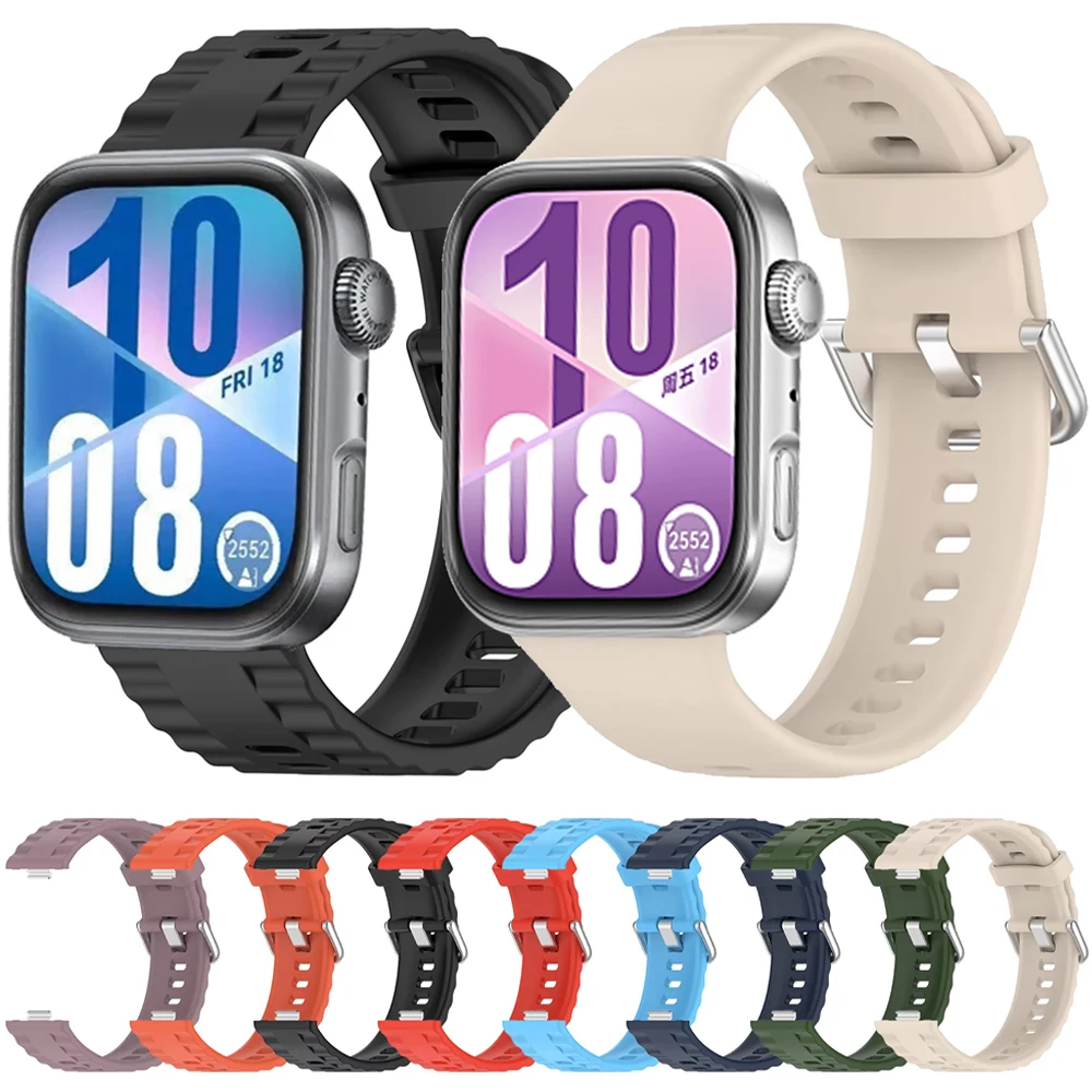 Correa de silicona Original para Huawei Watch Fit 4 Pro/4, pulsera suave, accesorios para Huawei Watch Fit 3, Correa