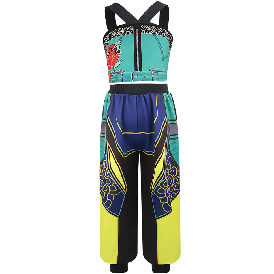 

Детские карнавальные комплекты одежды на Хэллоуин «Охотники на демонов» для подростков, униформа Kpop, костюм для детской сценической вечеринки, карнавальный костюм, одежда для девочек