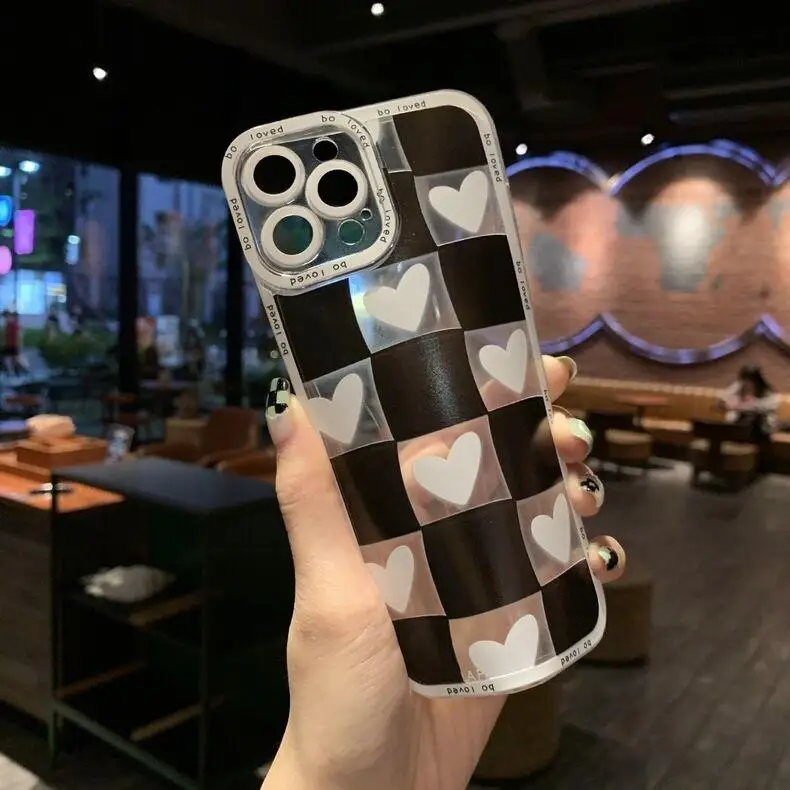 Love Heart Cover Case For OPPO A58 A78 A3S A5S A9 A5 A53 2020 A17 A16 A15 A76 A55 A54 A74 A52 A72 A73 A92 A93 A94 A95 A96 Soft