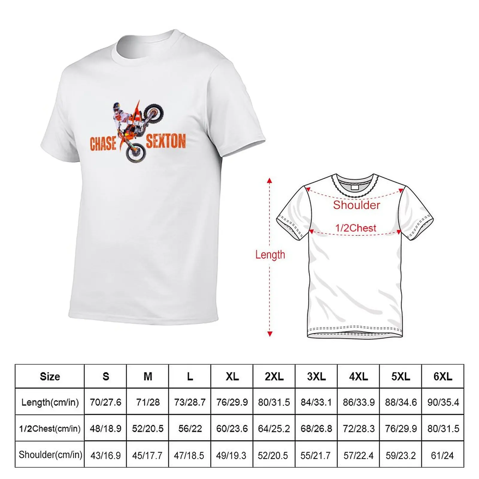 Chase Sexton T-Shirt Work Utility Casual Tee Shirt