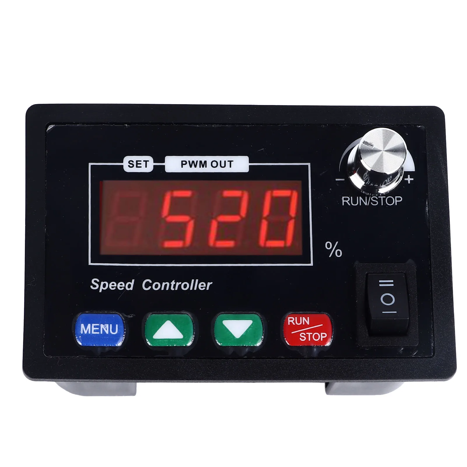 

Контроллер скорости двигателя 40A с цифровым дисплеем, регулятор скорости двигателя с реверсивным вращением в одном и противоположном направлении, цифровой контроллер скорости двигателя DC10‑55V