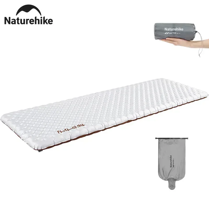 Nadmuchiwany materac Naturehike Camping 5.8 o wysokiej wartości R Ultralekka mata odporna na wilgoć Outdoor Hiking Travel Beach Sleeping Pad