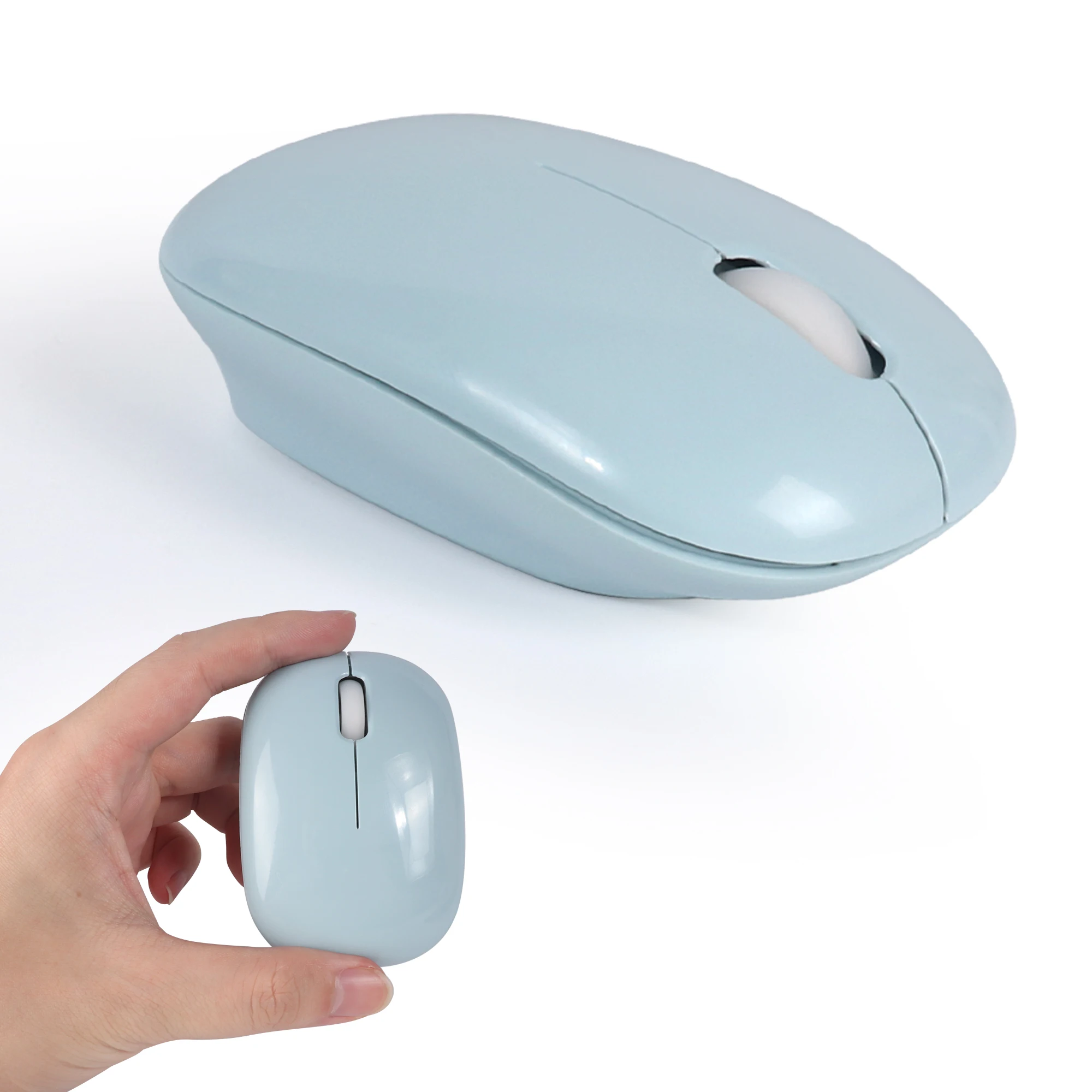 

Mini Wireless Silent Mouse Portable Lightweight Ergonomic Long Battery Life Mouse for Student Kids Laptop Computer Office