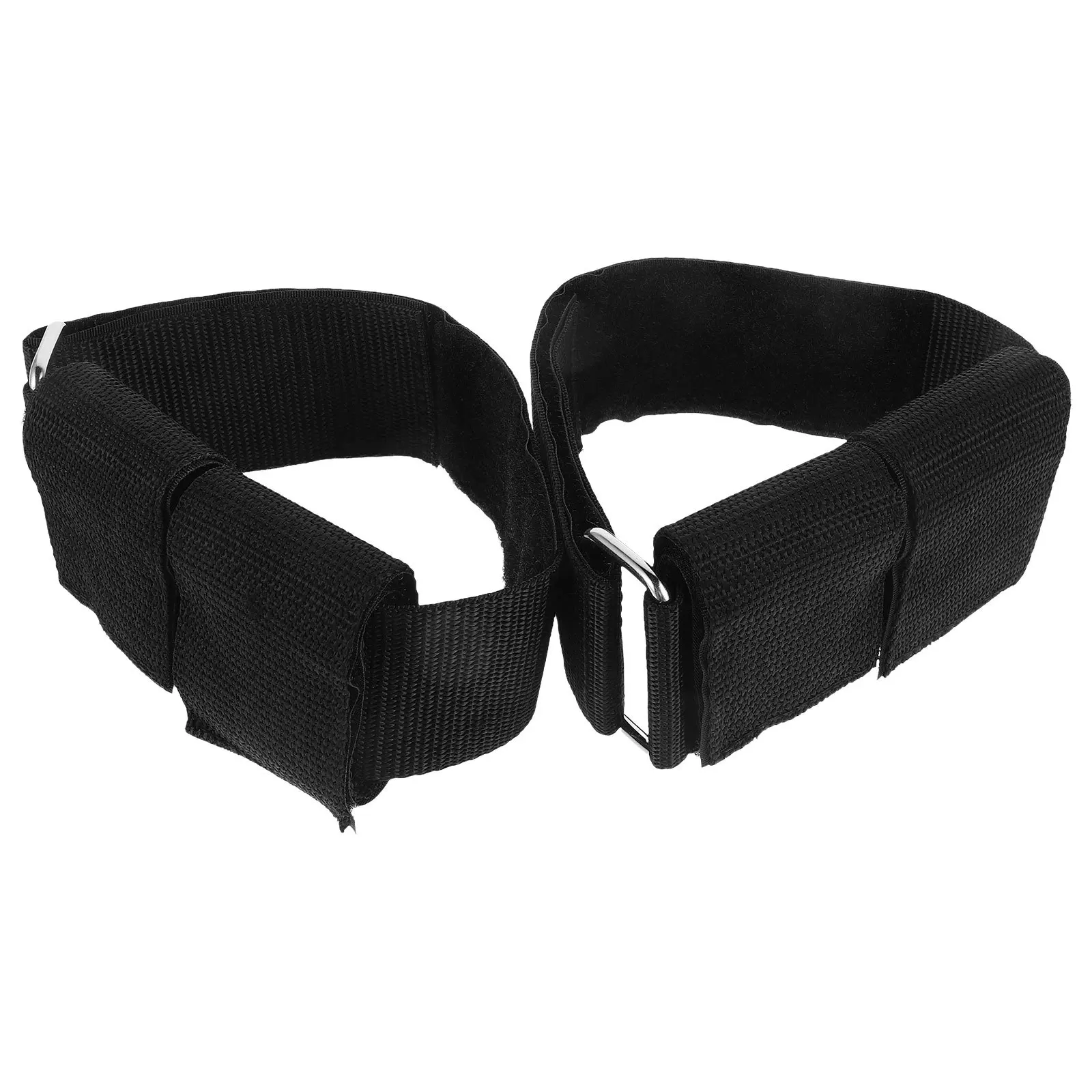 

1 Pair Adjustable Dumbbell Foot Straps Ankle Bands For Weight Lifting Leg Workout Exercise Equipment Fitness Accessories