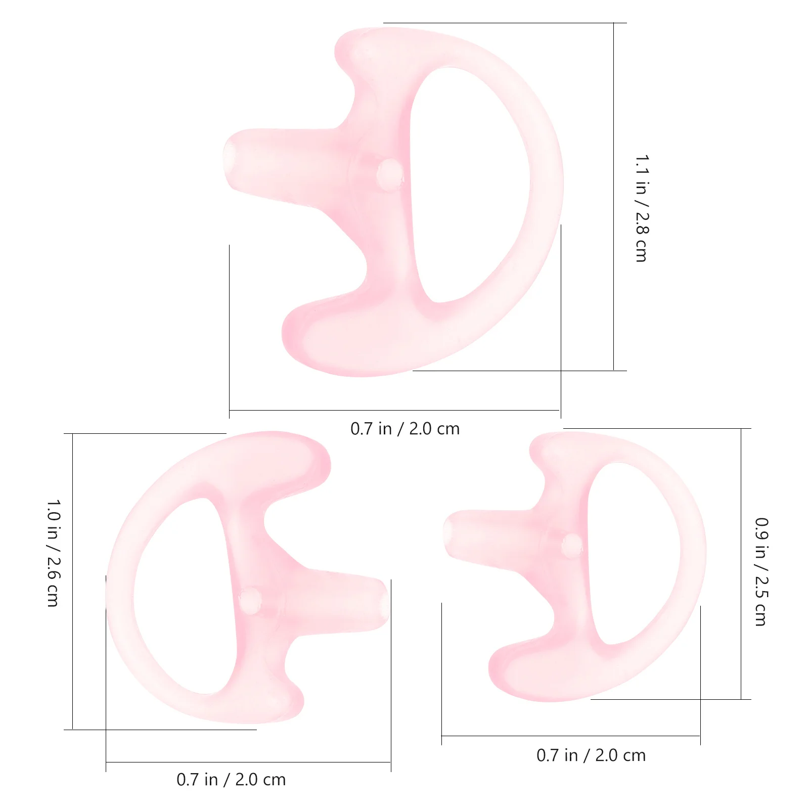 จุกซิลิโคนสำหรับหูฟัง แบบเปลี่ยนได้ ลดเสียงรบกวน นุ่ม สบาย ใช้ซ้ำได้ ขนาดเล็ก ใช้ได้กับหูฟังทั่วไป สำหรับใช้ในชีวิตประจำวัน
