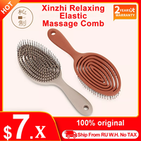 Xiaomi Xinzhi Relaxing Elastic Massage Hair Brush Comb Portable Magic Brushes Massage Brush Head Combs