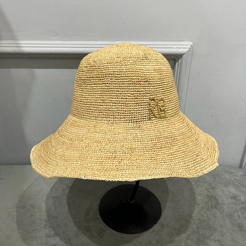 Sombrero de paja Rafi para mujer, sombrero de sol, protección solar, playa, ala grande, plegable, Verano