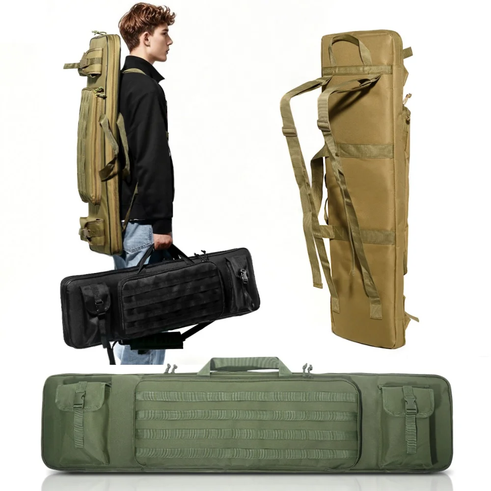 

Hunting Gun Bag Outdoor Tactical Shoulder Mounted Shotgun Tactical Shooting Equipment Airgun Rifle Storage Backpack