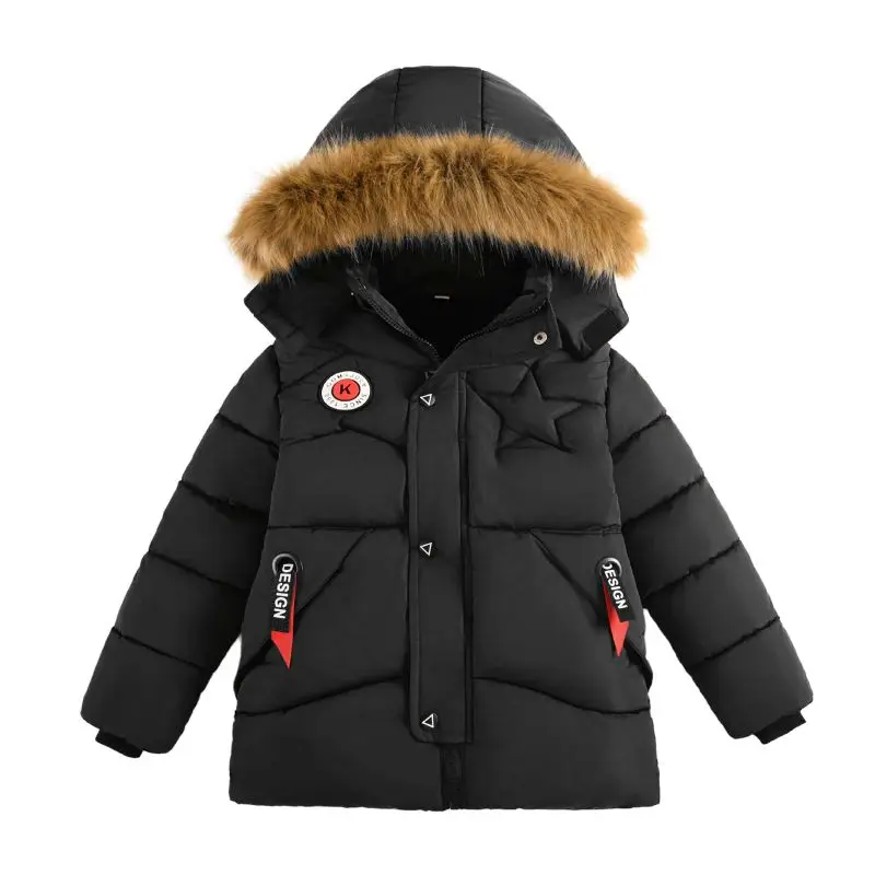 

Зимняя куртка для детей 4-12 лет, теплая утепленная спортивная одежда, пуховое пальто для альпинизма и пешего туризма