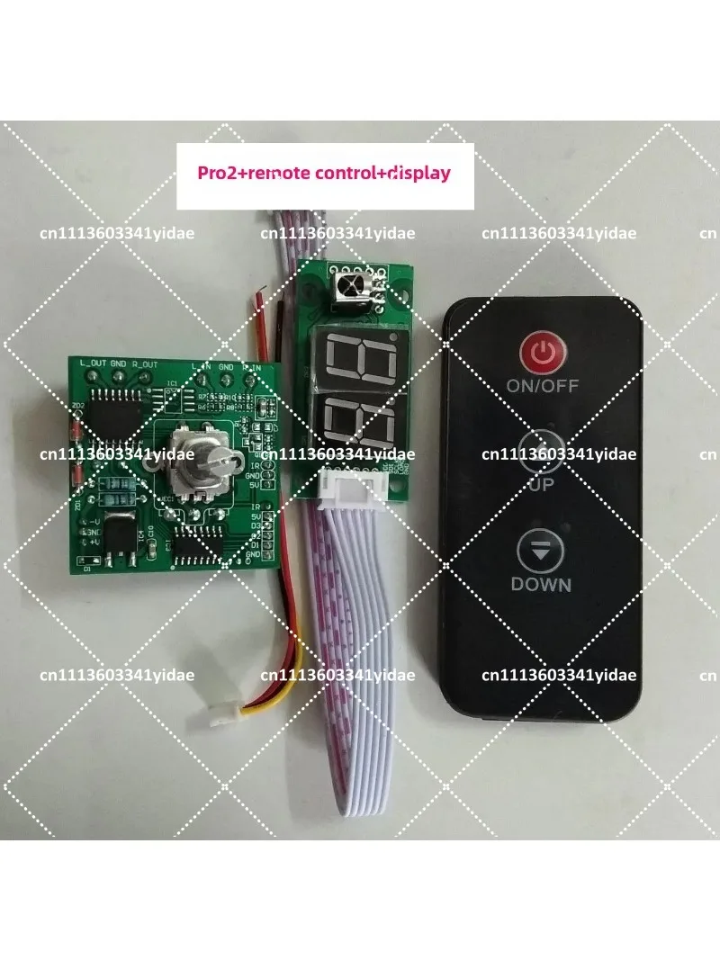 Placa de Control de Volumen de Alta Gama, Módulo de Ajuste de Ganancia para Preamplificador de Audio Hi-Fi para Sistemas Estéreo