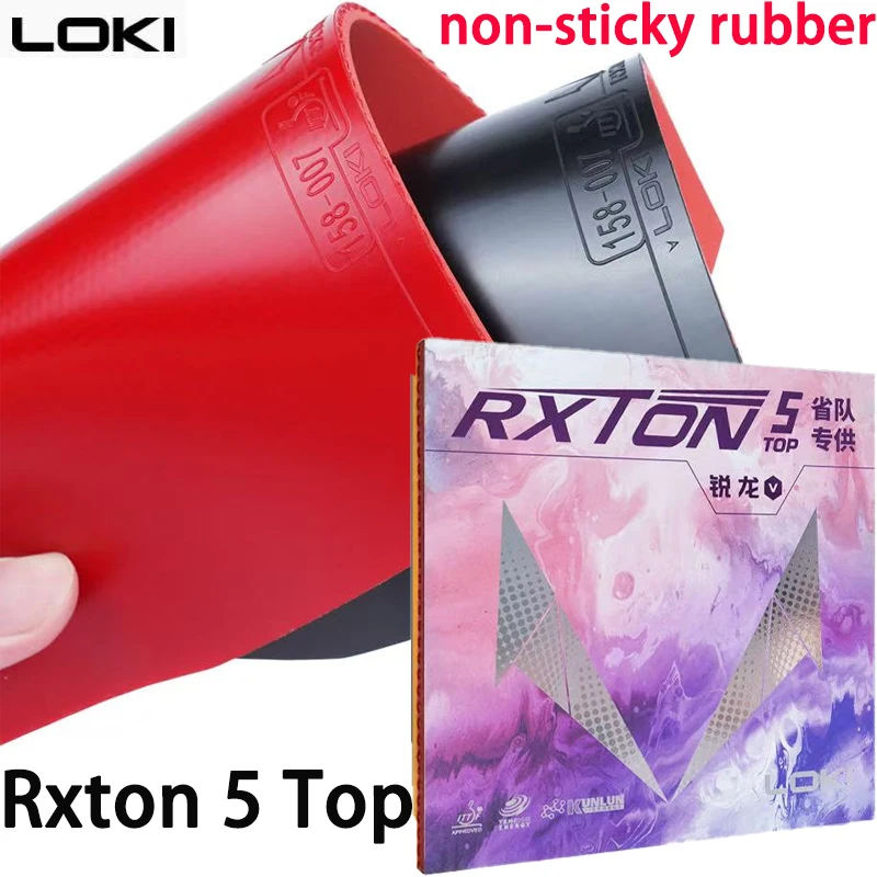 

LOKI RXTON V TOP Резиновая простыня для настольного тенниса, одобренная ITTF, нелипкие шипы в резине для пинг-понга, профессиональная резина для настольного тенниса