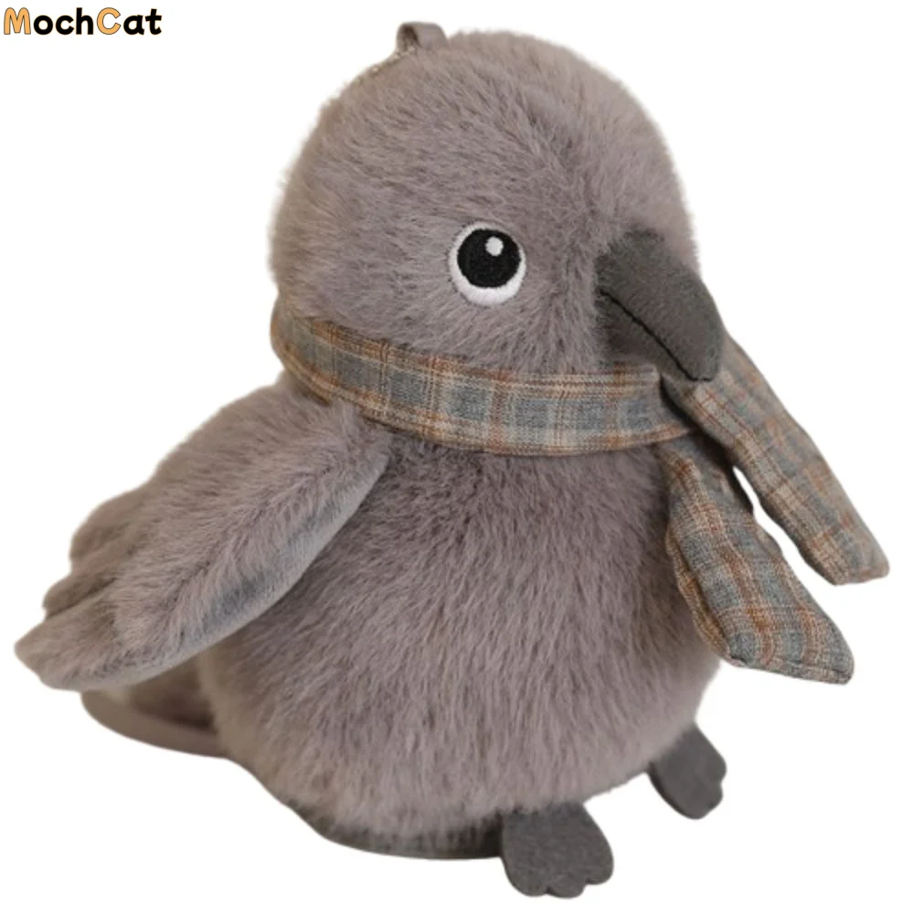 

Cute Animal Bird Series Plush Toy Realistic Owl Parrot Plush Doll With Magnets 13CM Simulation Birds Toys Home Decor