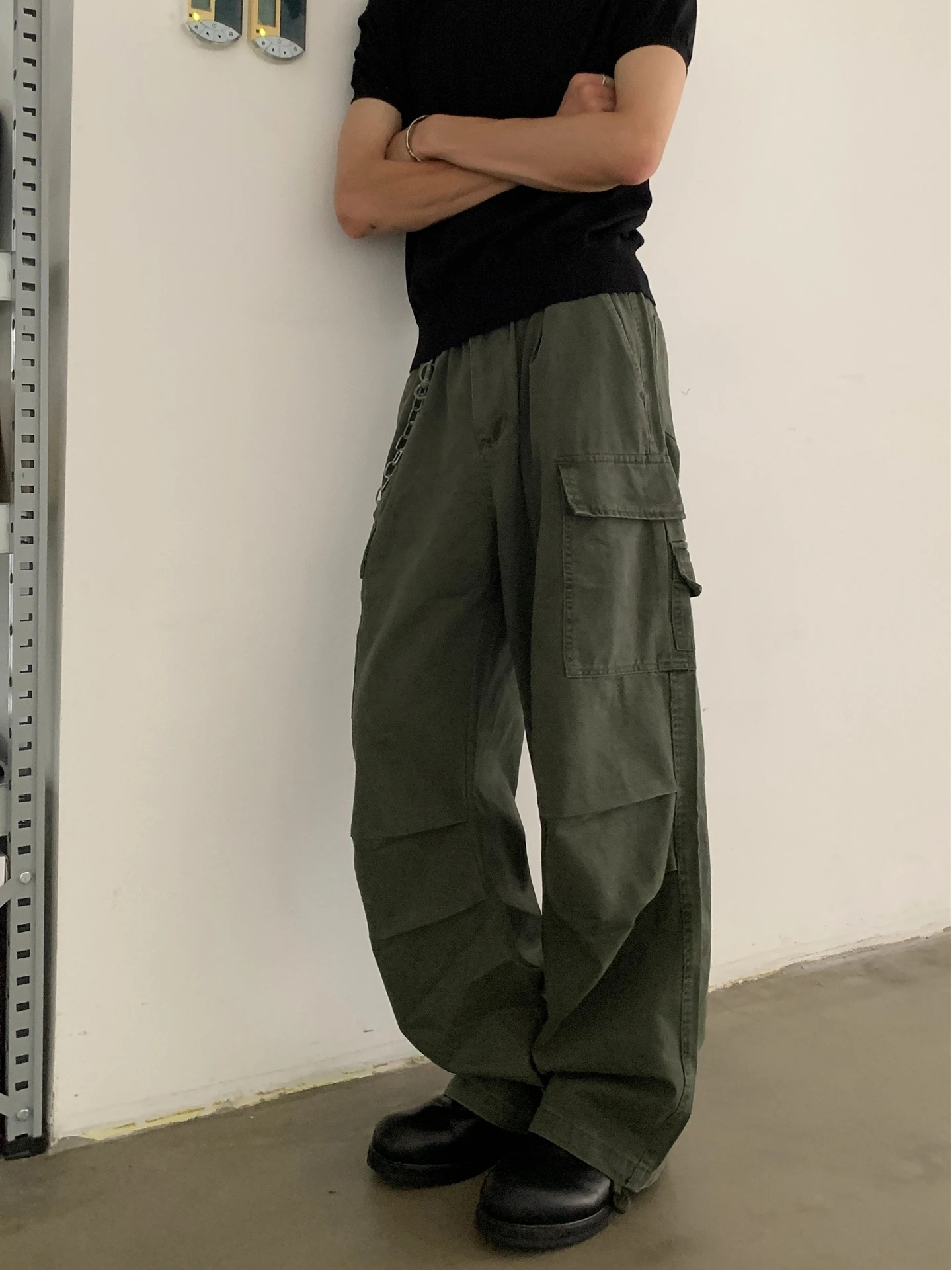 

Ретро-джинсы в американском стиле, широкие, свободные, повседневные, длинные брюки для мужчин и женщин, прямые штаны-джинсы.