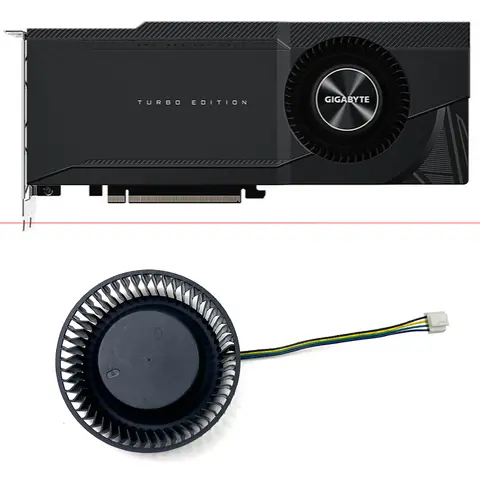 NEW PLB08025B12HH 12V 2.50A for Gigabyte RTX3090 RTX3080ti RTX 3080 TURBO Public Version Blower Graphics Video Card Cooling Fan