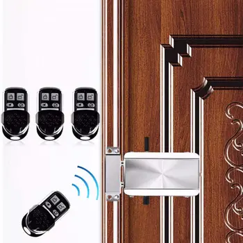 Bluetooth 4 Remote Control Door Lock Kit Smart Anti-Theft Home Security Keyless Deadbolt Access Control System Intelligent Home