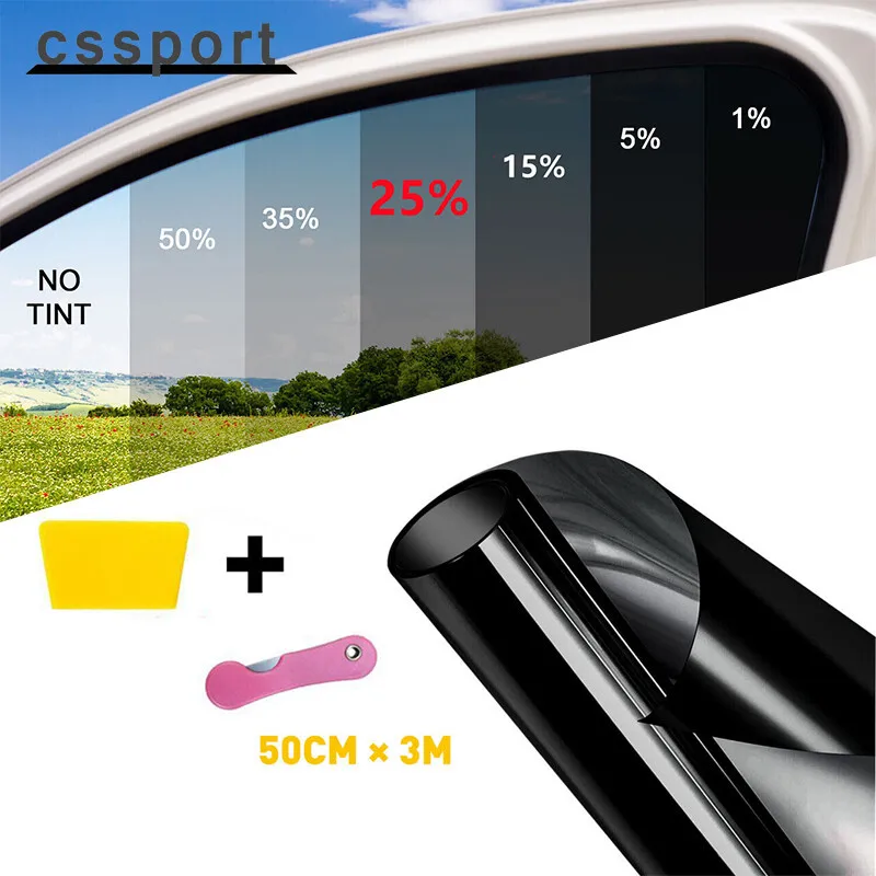 

10ft Uncut Roll Window Tint Film 25% VLT 20" x 10'ft Feet Car Home Office Glass