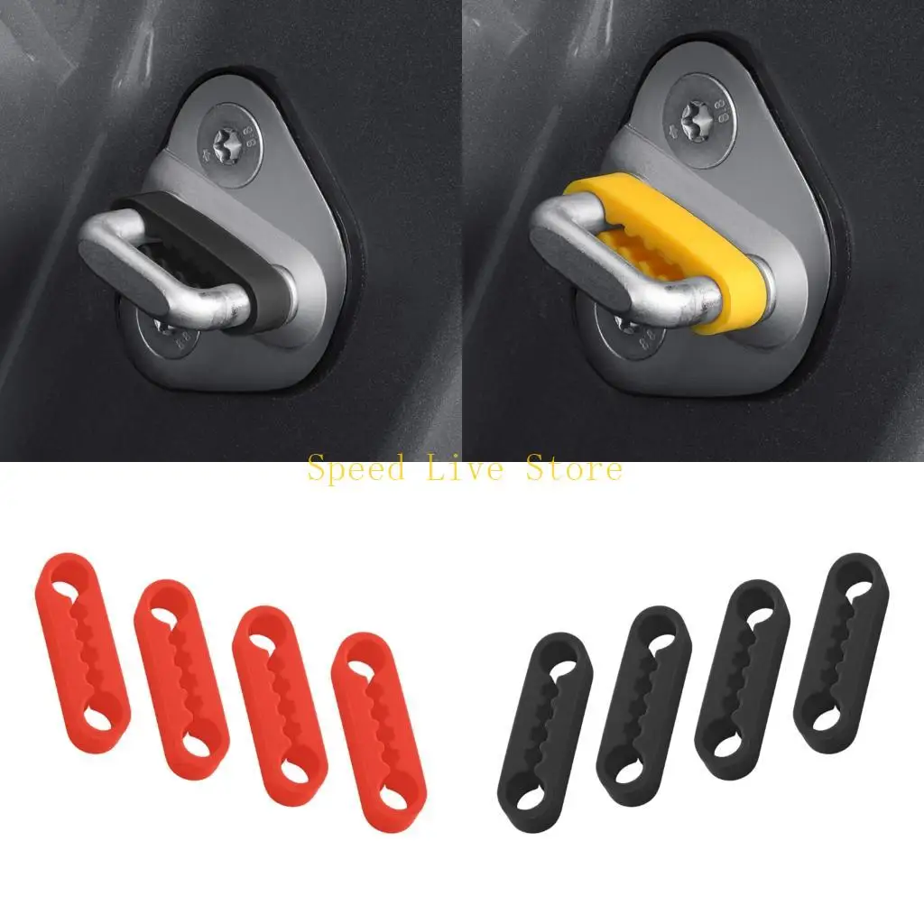 547C Easy Install Vehicle Door Silicone Buffer Prevent Scratches & Damage for Vehicle