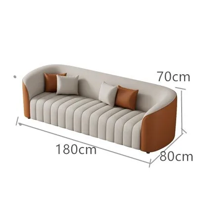 

Negotiate office rest area, light luxury sofa group