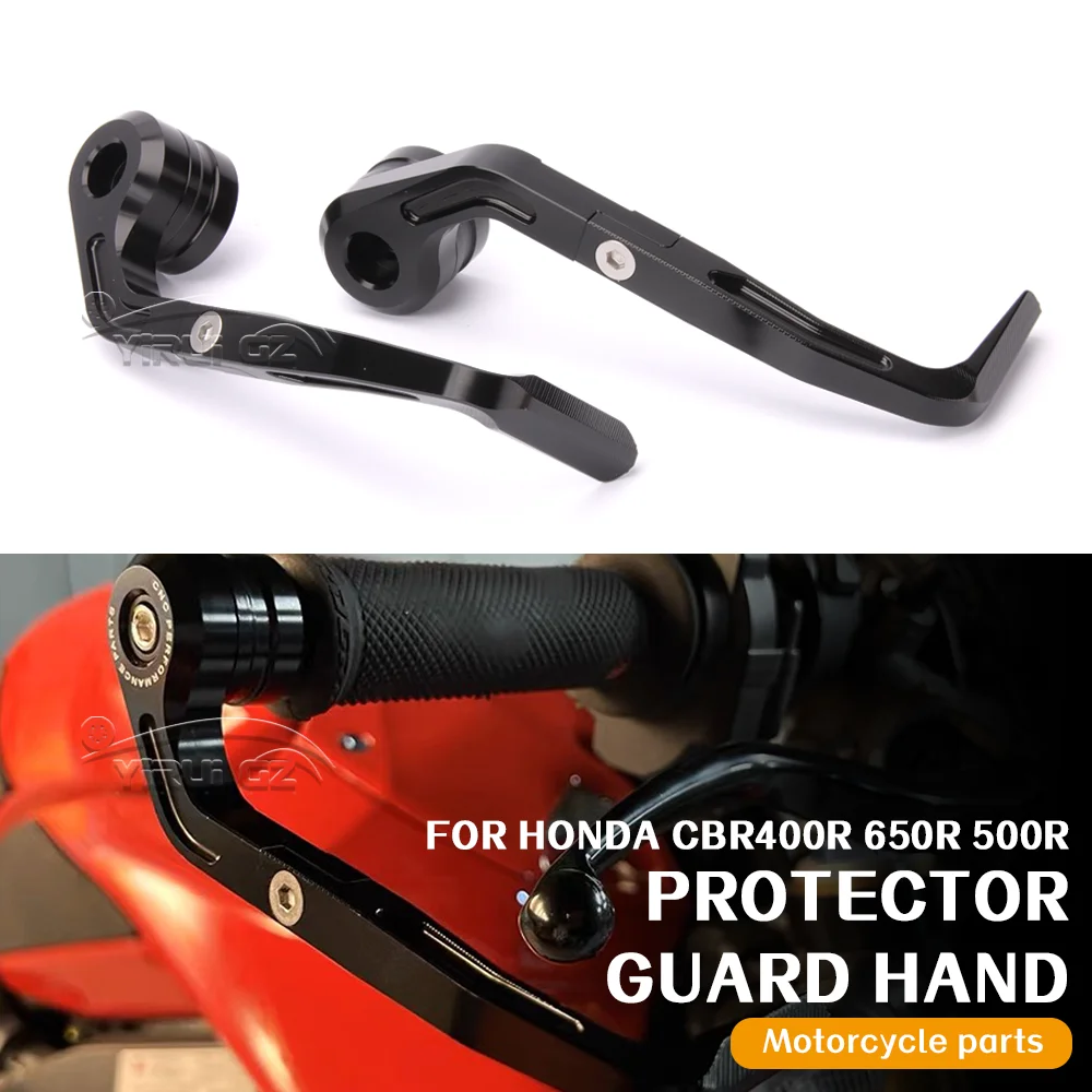 

For HONDA CBR 400R 500R CBR 650R Brake Lever Guard CNC Aluminium Universal 7/8 " NEW Handlebar Protectors Universal CBR 400 500