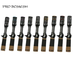 Pro Bomesh Casting Full Length EVA Rubber Cork Grip Handle Kit Trout Fishing Rod DIY Fishing Rod Building Component Accessory