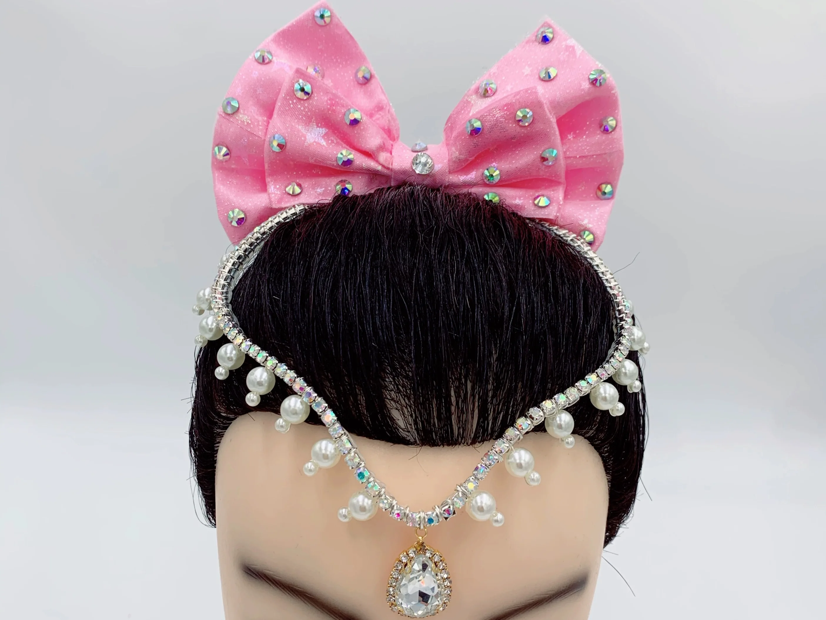 

2024 latest professional ballet performance headdress fairy doll headdress