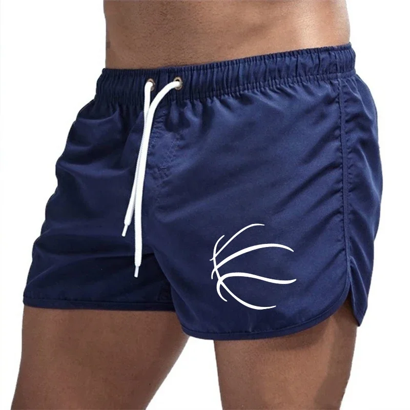 Recién llegado, pantalones cortos estampados a la moda para hombre, pantalones cortos deportivos informales a la moda para verano y playa, pantalones cortos para gimnasio, correr, Fitness, pantalones cortos de baloncesto